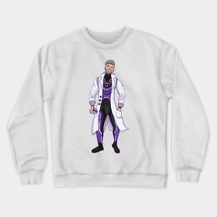 Violet Professor Turo - Labcoat Crewneck Sweatshirt